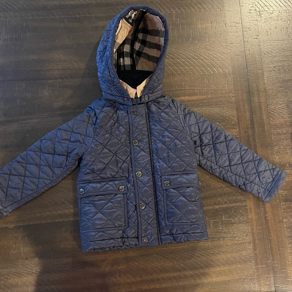 Burberry 3Y navy jacket